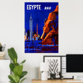 Egypte ~ Pharaoh Ramses Poster (Thuiskantoor)