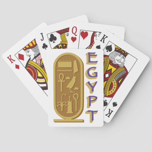 Egypte Pokerkaarten (Achterkant)