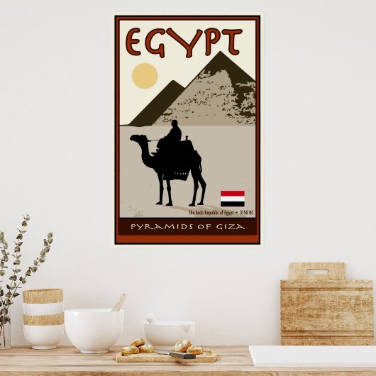 Egypte Poster (Keuken)