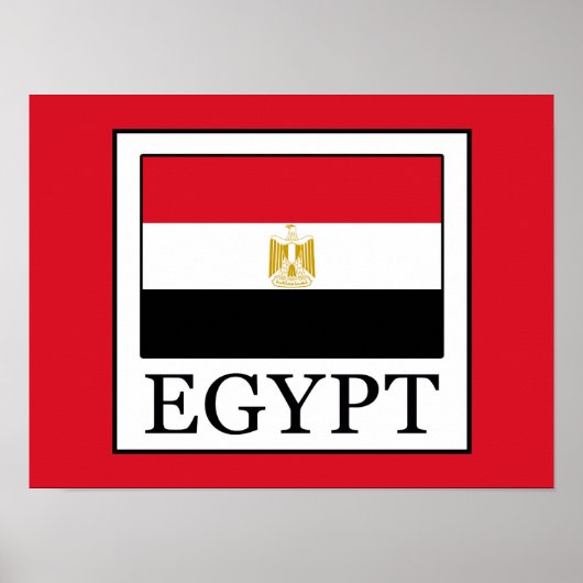 Egypte Poster (Voorkant)