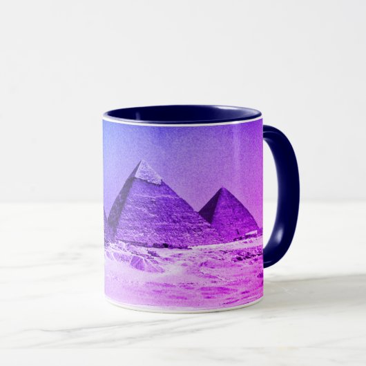 Egypte - Pyramiden, oude Caïro  koffie/thee Mok (Voorkant rechts)