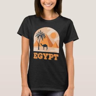 Egypte Pyramids Camel Desert Animal Camel T-shirt