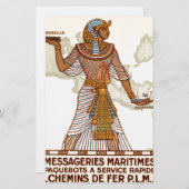  Egypte Reizen Briefpapier (Voorkant / Achterkant)