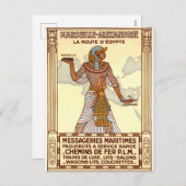  Egypte Reizen Feestdagenkaart (Voorkant / Achterkant)