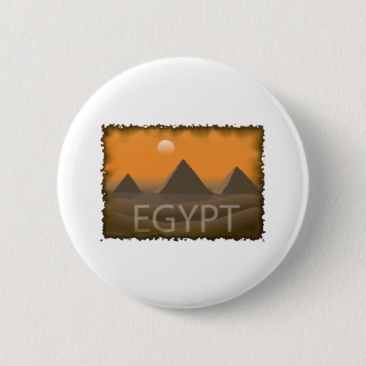 Egypte Ronde Button 5,7 Cm (Voorkant)