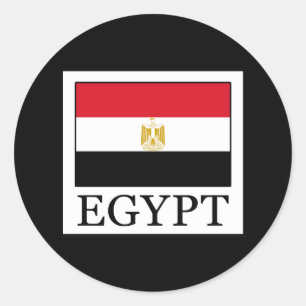 Egypte Ronde Sticker