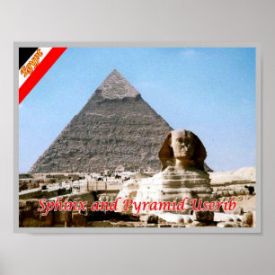 Egypte - Rood Zee - De Grote Sfinx - Poster