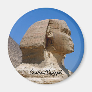 Egypte, Sphinx, oude Caïro II (Magnet) Magneet