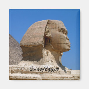 Egypte & Sphinx, Pyramiden, Oude Caïro Magnet Magneet