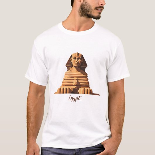 Egypte Sphinx T-shirt (Voorkant)