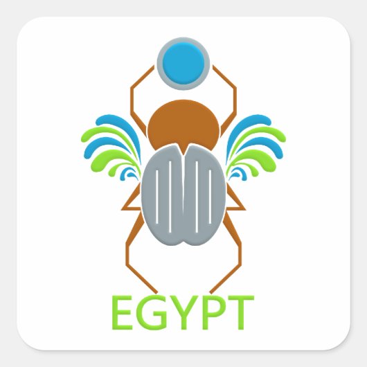 EGYPTE stickers (Voorkant)