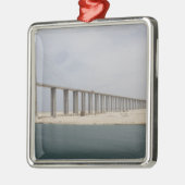 Egypte, Suez Canal. Peace Bridge Metalen Ornament (Links)