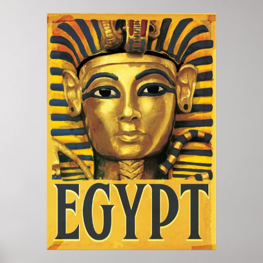 Egypte - Tutankhamun Poster (Voorkant)