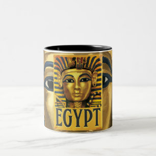 Egypte - Tutankhamun Tweekleurige Koffiemok