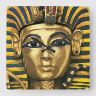 Egypte - Tutankhamun Vierkante Klok
