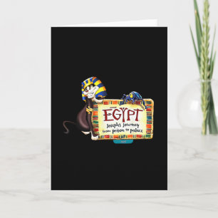 Egypte Vbs 2025 Joseph's Reis Vbs God Christelijk Kaart
