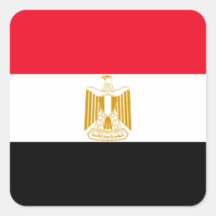 Egypte Vierkante Sticker