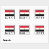 Egypte Vierkante Sticker (Vel)