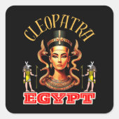 EGYPTE VIERKANTE STICKER (Voorkant)