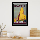 Egypte Vintage Travel Poster (Keuken)