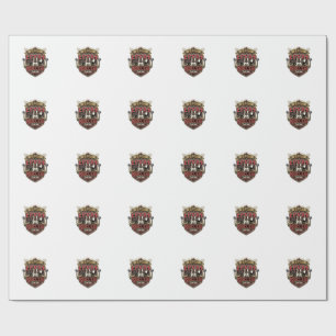 Egypte Voetbal 2026 Voetbal Vet Land Typografie G Cadeaupapier