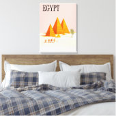 Egypte Wall Art Canvas Afdruk (Insitu (Slaapkamer))