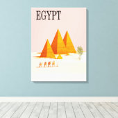 Egypte Wall Art Canvas Afdruk (Insitu (Houten vloer))