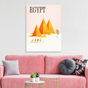 Egypte Wall Art Canvas Afdruk