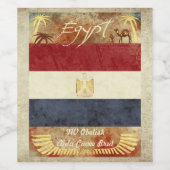 Egypte - Wijnlabel Wijn Etiket (Enkel label)