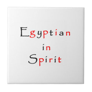 Egyptenaar in tegel- tegeltje
