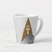 Egyptian art  latte mok (Rechterhoek)