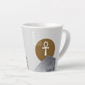 Egyptian art  latte mok (Rechterhoek)