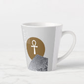Egyptian art  latte mok (Rechts)