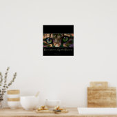 EGYPTIAN BASTET Chat Dieu Poster d'Art (Cuisine)