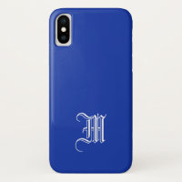 EGYPTIAN BLUE Solid Arrière - plan iPhone X Coque