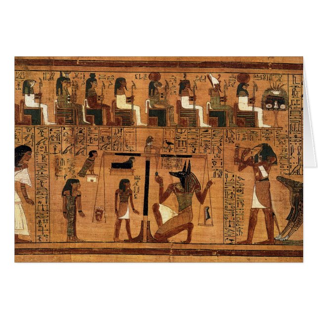 Egyptian books of the dead. (Devant horizontal)