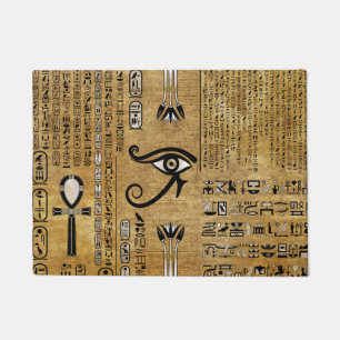Egyptian Eye of Horus - Wadjet Ornament Deurmat