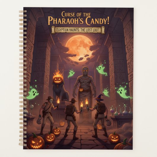 Egyptian Halloween Planner (Devant)