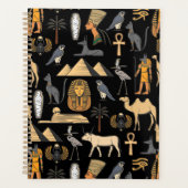  Egyptian Hieroglyphic Symbol Pattern Background   Planner (Voorkant)