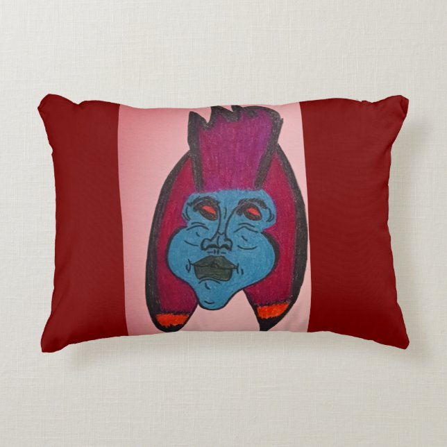 Egyptian Inspired Horror Theme Mummy Accent Pillow Kussen (Voorkant)