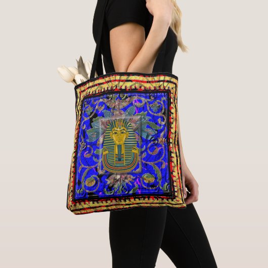 Egyptian King Tut Canvas tas (Dichtbij)
