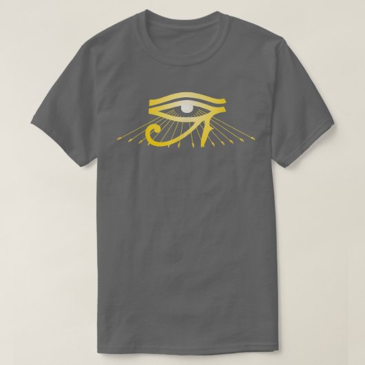Egyptian Magic Eye of Ra Horus Sun God  T-shirt (Design voorkant)