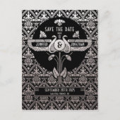 Egyptian Nouveau mariage Enregistrer la date Carte (Devant)