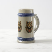 Egyptian Pharaoh Cat Mug – Ancient Egypt Cat Art (Devant droit)