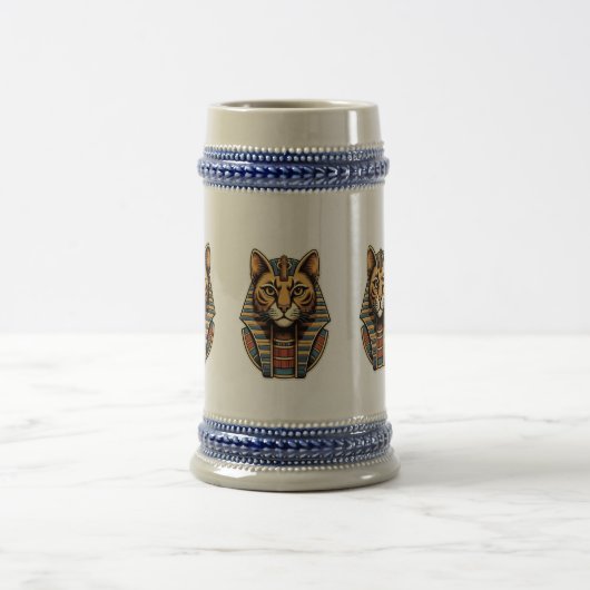 Egyptian Pharaoh Cat Mug – Ancient Egypt Cat Art (Centre)