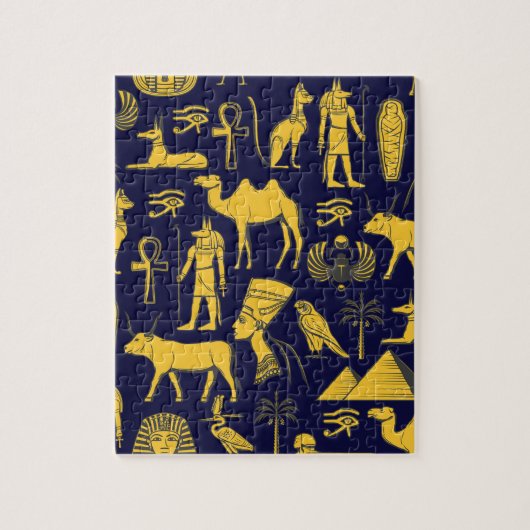 Egyptian Puzzle Masterpiece (Vertical)