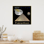 Egyptian pyramids poster (Cuisine)