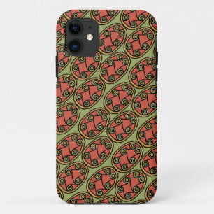 Egyptian Tribal Shield op Groene iPhone 5/5s Hoesj iPhone 11 Hoesje