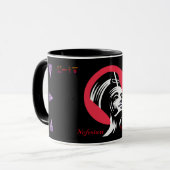Egyptien Pharoh Nefertiti Mug (Devant gauche)