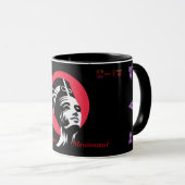 Egyptien Pharoh Nefertiti Mug (Devant droit)